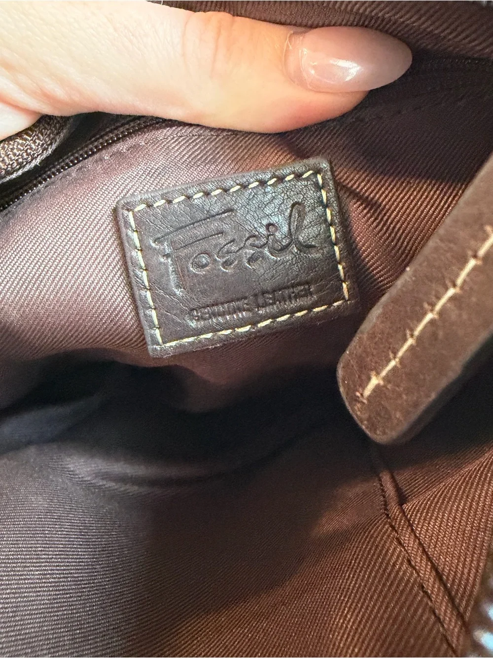 Women’s  Crossbody Utility Bag in Dark Brown